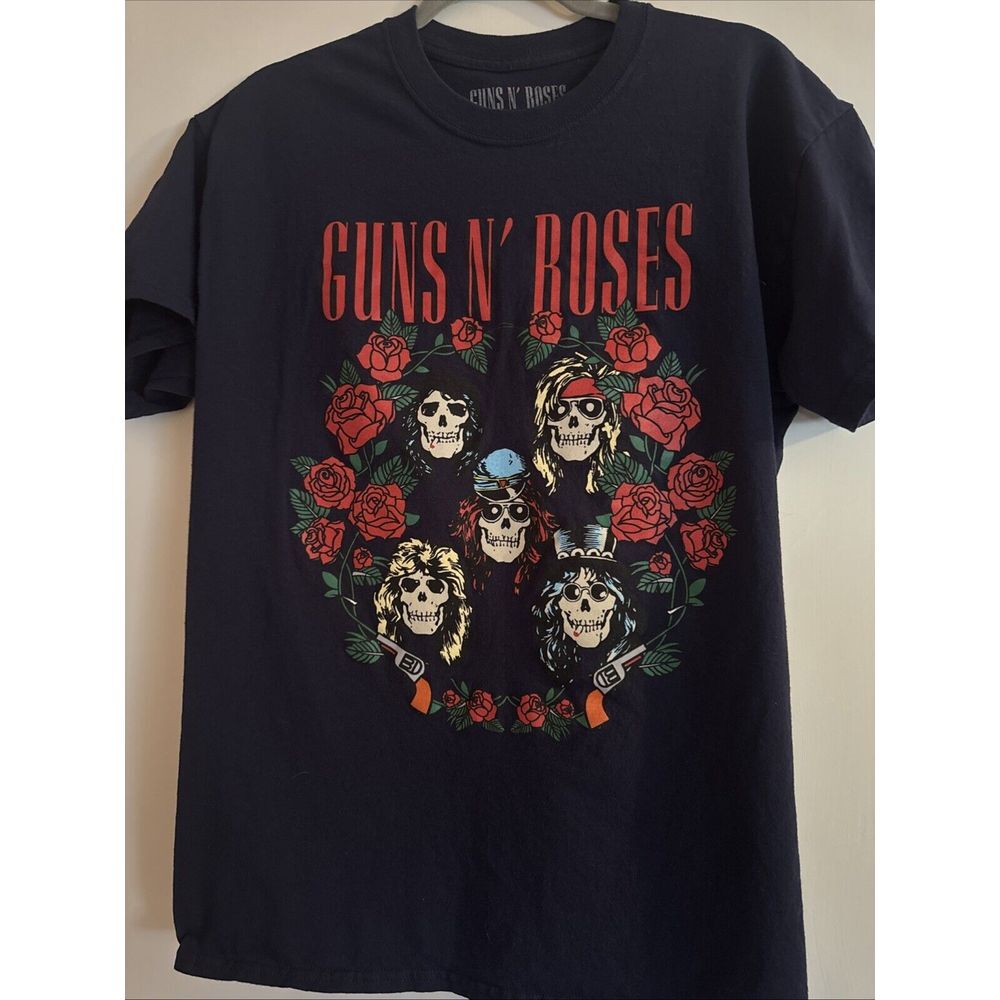 Guns N Roses Rock Band Shirt Sz L